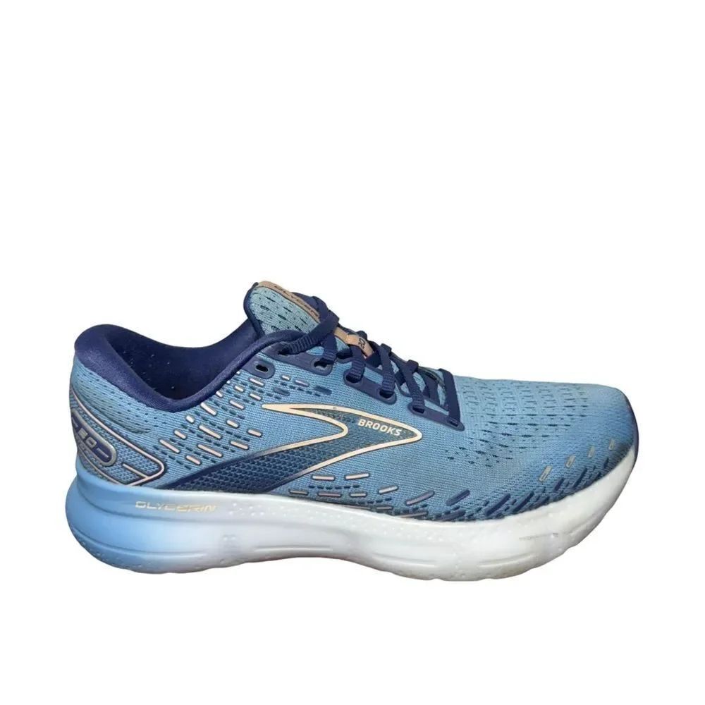 Brooks Women's Blue glycerin 20 athletic shoes size 9